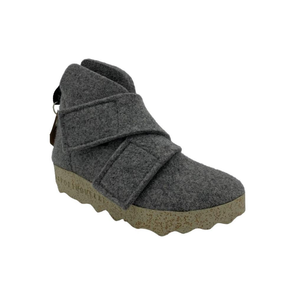 Asportuguesas by Fly London Ankle Boot Case Tweed Concrete - Medium